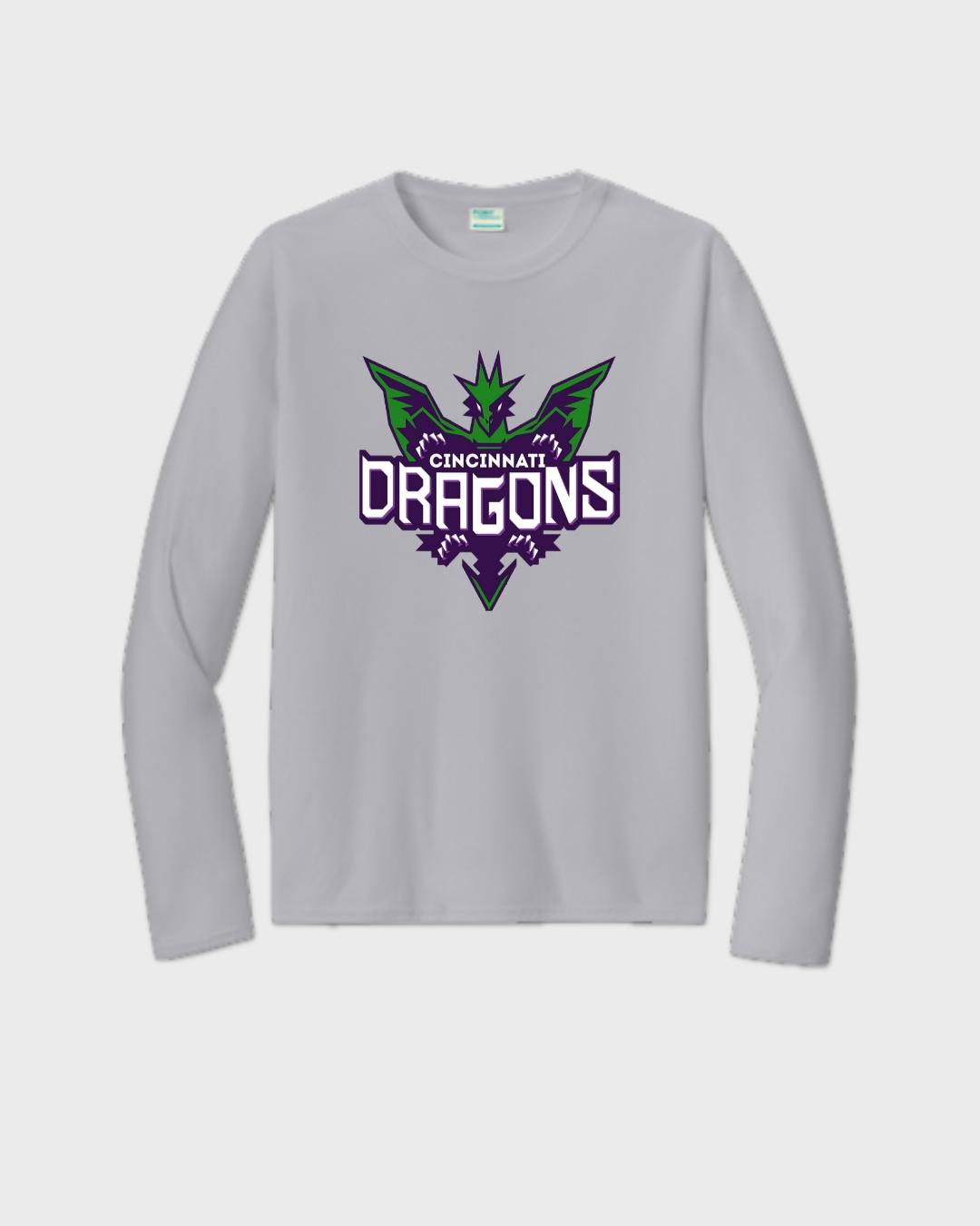 Cincinnati Dragons DRIFIT Long Sleeve Tee