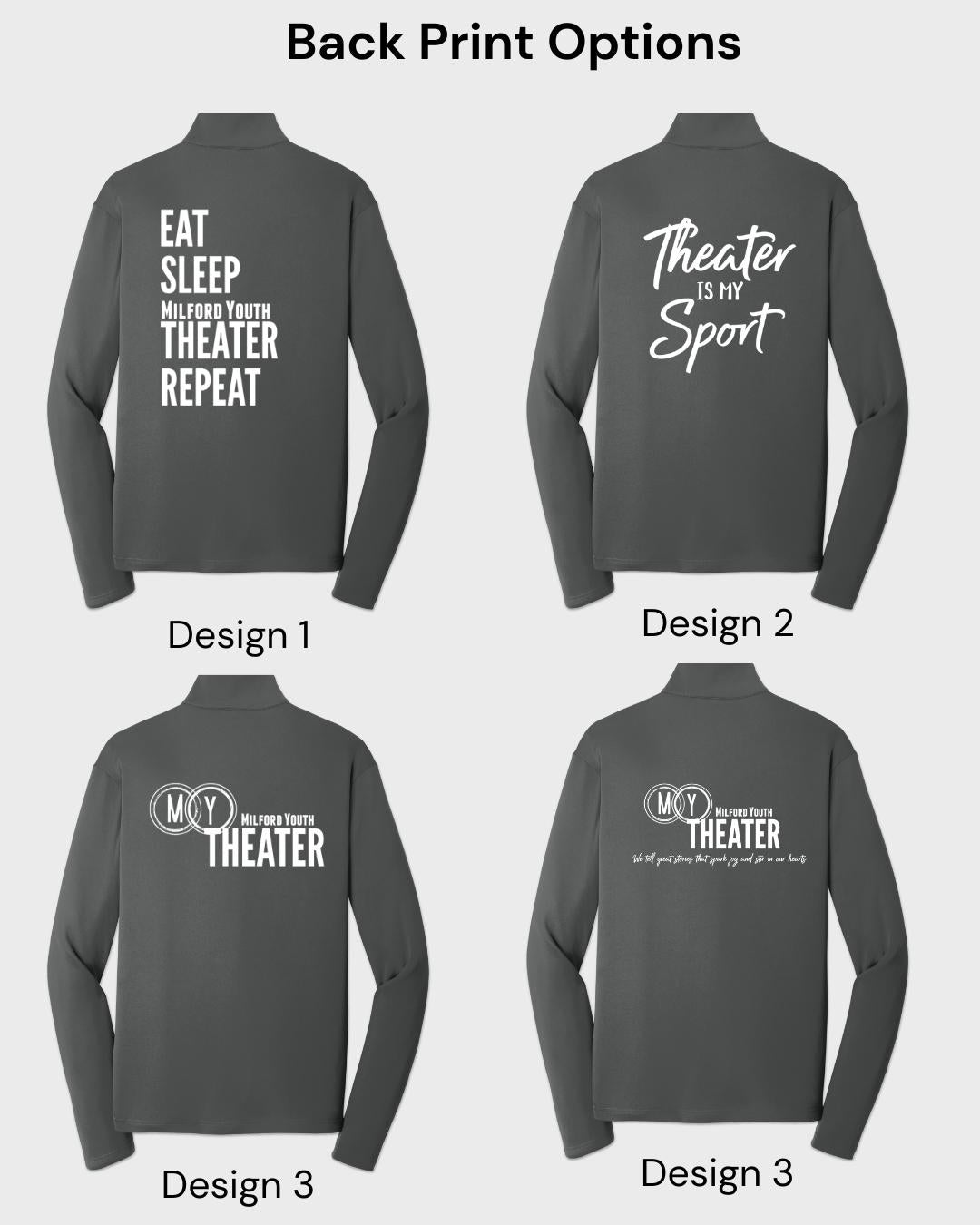 MY Theater 1/4 Zip Sweatshirt