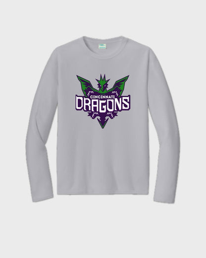 Cincinnati Dragons DRIFIT Long Sleeve Tee