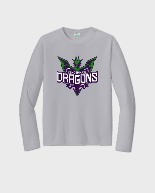 Cincinnati Dragons DRIFIT Long Sleeve Tee