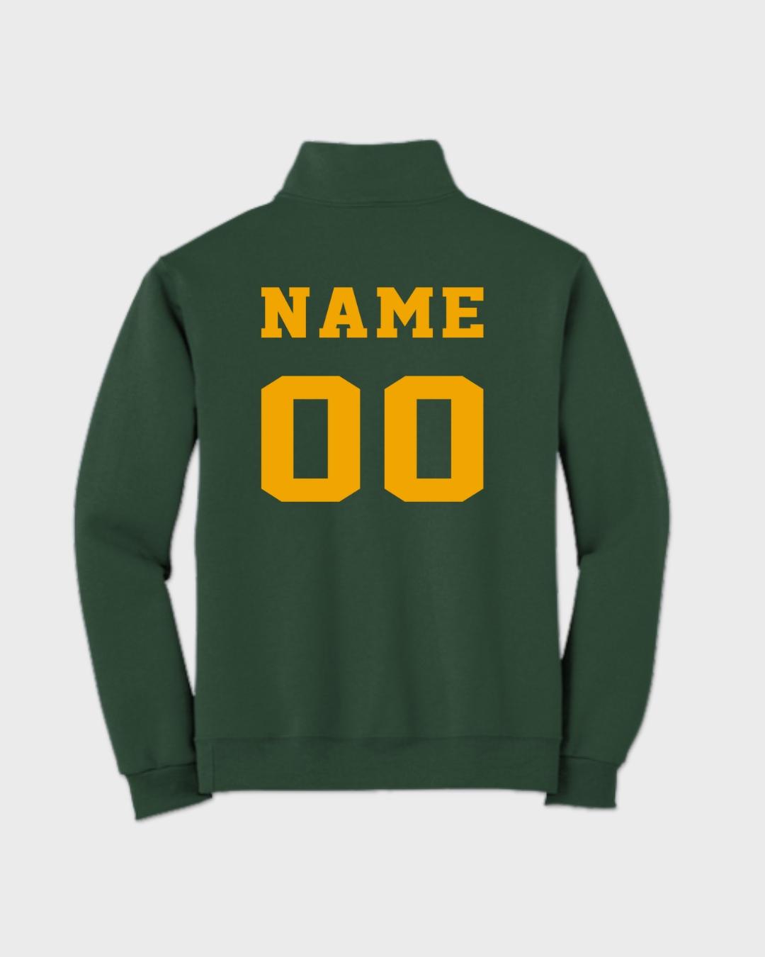 LM Basketball 1/4 Zip Sweatshirt