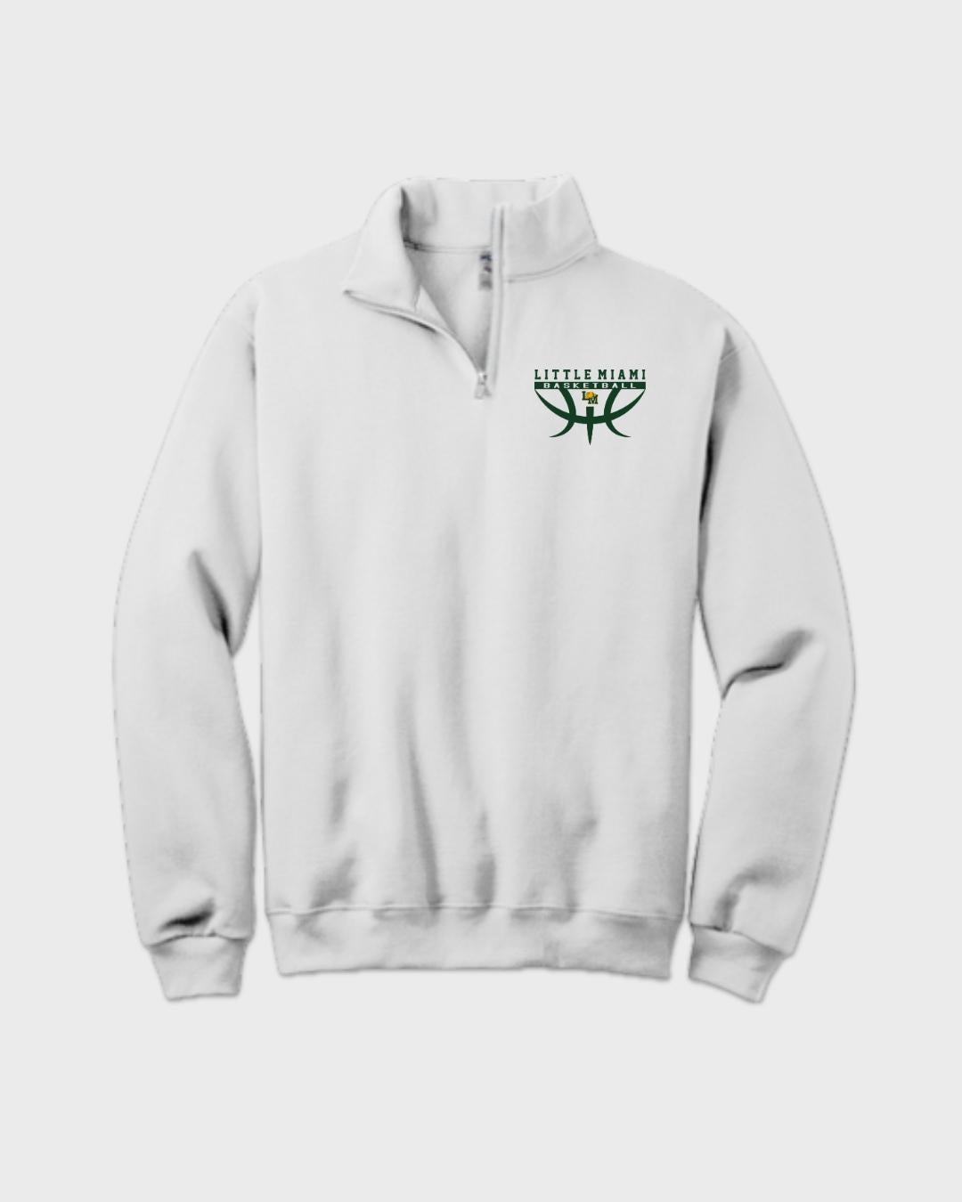 LM Basketball 1/4 Zip Sweatshirt