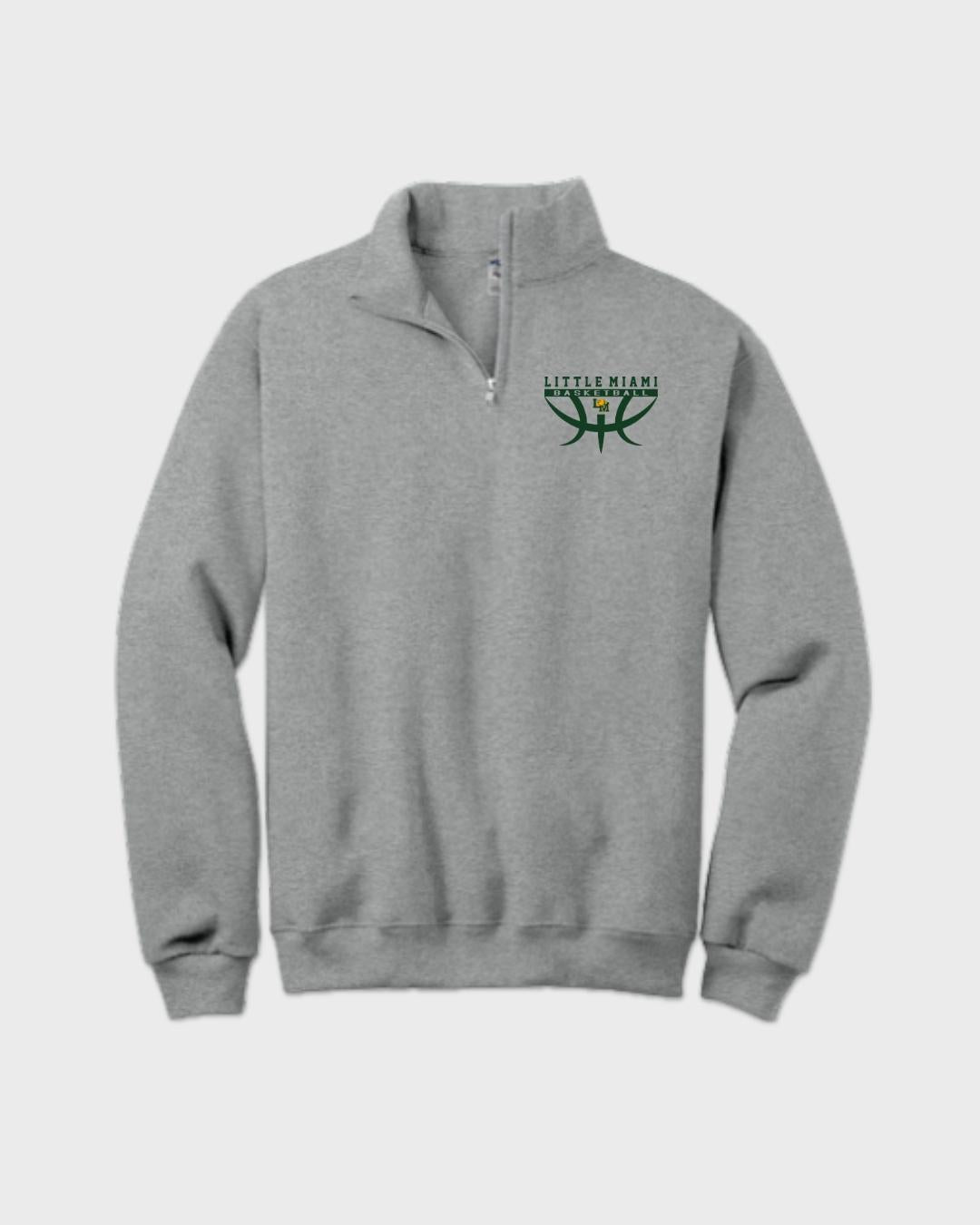 LM Basketball 1/4 Zip Sweatshirt