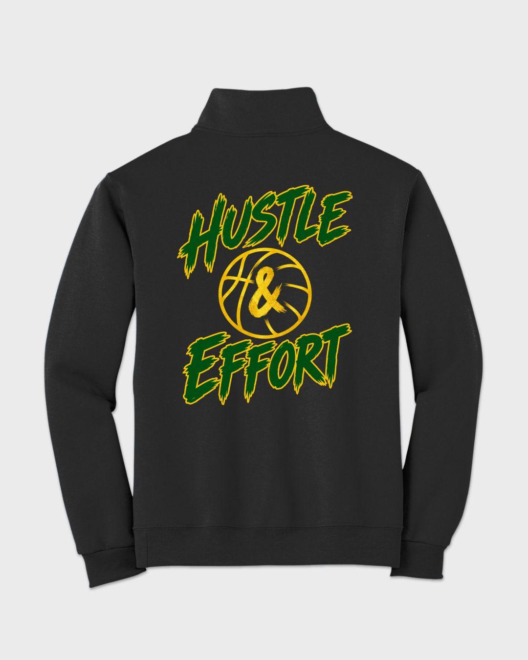 LM Basketball Hustle & Effort 1/4-Zip Sweatshirt
