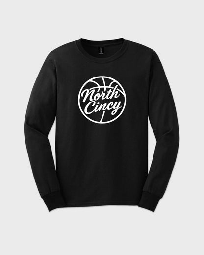 North Cincy Basketball Long Sleeve Tee