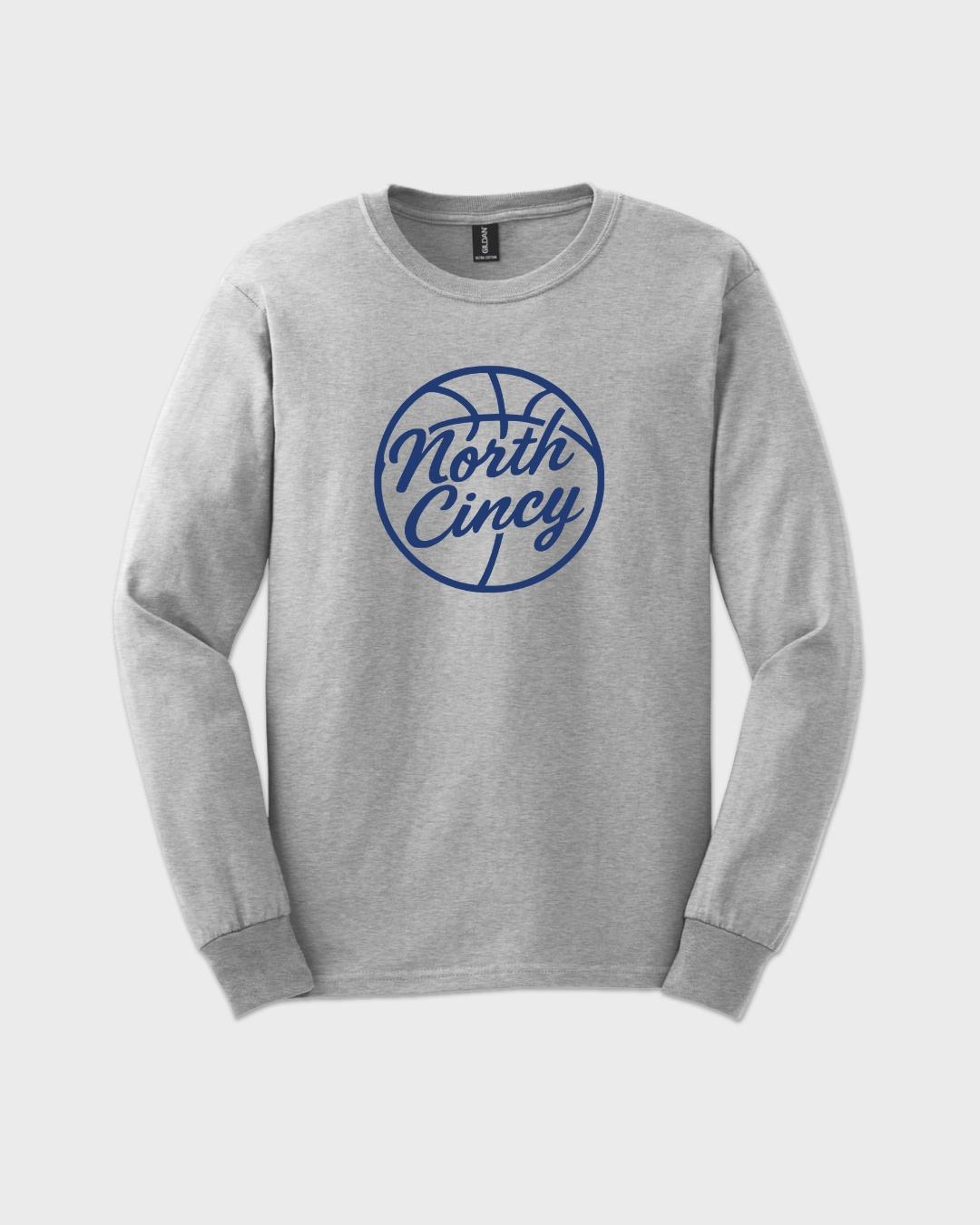North Cincy Basketball Long Sleeve Tee