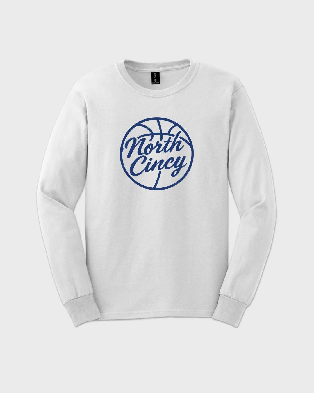 North Cincy Basketball Long Sleeve Tee