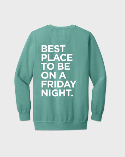 Rivers Crossing The Landing Crewneck