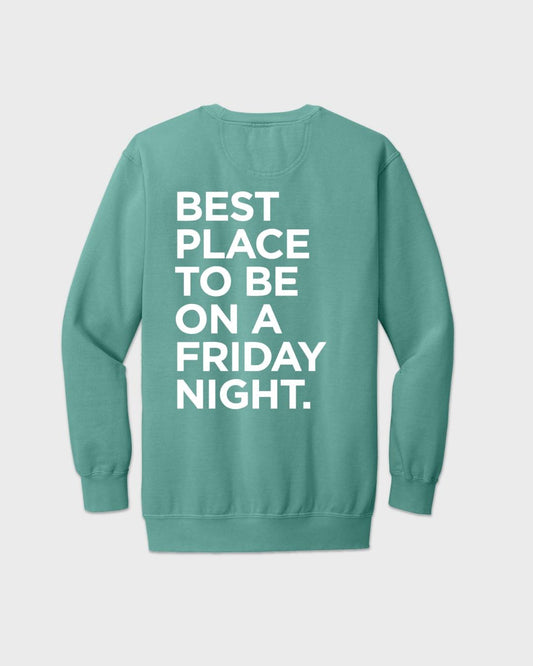 Rivers Crossing The Landing Crewneck